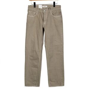 Moussy Mid-Rise Straight-Leg Jeans tan cowhide color size 27 - worn once!